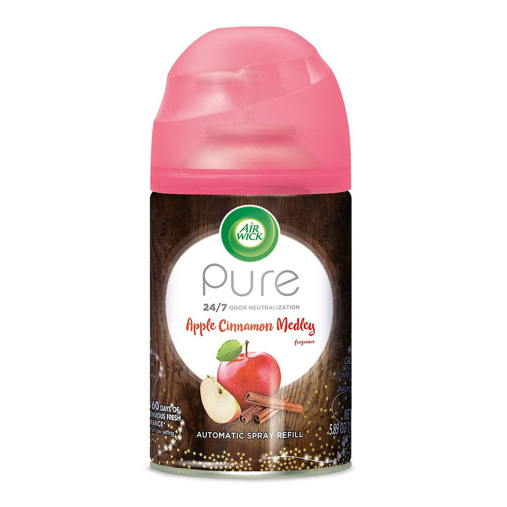 Air Wick Freshmatic Ultra Automatic Spray Refill, Apple Cinnamon Medley, 6.17 Oz